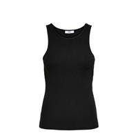 Only Frauen Tank Tops onlKenya Life Rib Noos in schwarz