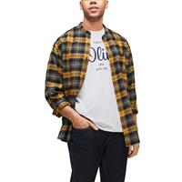 S.Oliver Jerseyshirt mit Label-Print T-Shirts weiß Herren 