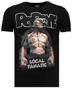 Local Fanatic T-shirt Korte Mouw  The Sailor Man Rhinestone