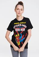 Logoshirt T-Shirt Marvel Comics, mit lizenziertem Design