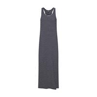 sommerkleid ladies long racer back dress Sommerkleider weiß Damen 