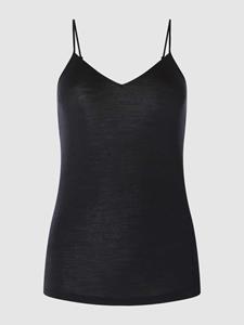 Hanro Onderhemd van merinowol en zijde, model 'Woolen Silk'