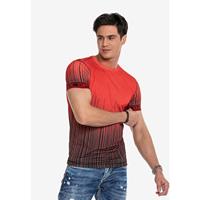 CIPO & BAXX T-Shırt T-Shirts rot Herren 