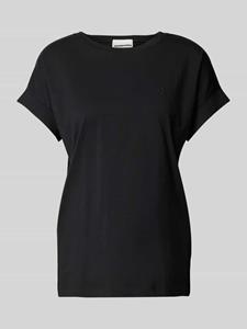 Armedangels - Women's Idaa Logo - T-shirt, zwart