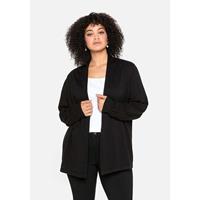 Sheego Strickjacke Strickjacken schwarz Damen 