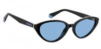 Polaroid 6109/s Damen-cat-eye-sonnenbrille Schwarz/blau