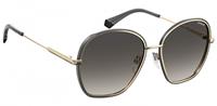 Polaroid zonnebril 6113/S dames cat. 3 wayfarer RVS goud/grijs