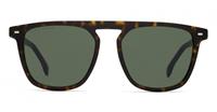 Hugo Boss zonnebril heren wayfarer cat. 2 donkerbruin (1127/S)