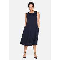 Sheego Cocktailkleid Abendkleider dunkelblau Damen 