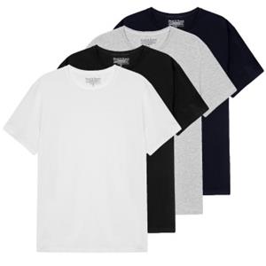 Bread & Boxers Bread and Boxers Organic Cotton Crew Neck 4 stuks