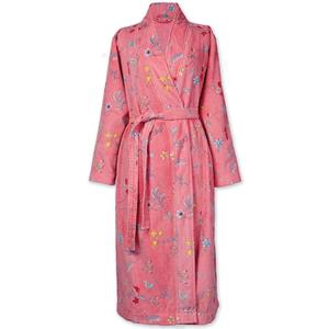 Pip Studio Les Fleurs Bathrobe Pink XS