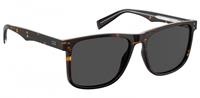 Levi's zonnebril 5004/S heren cat.3 wayfarer acrylaat bruin/grijs