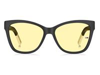 Tommy Hilfiger Sonnenbrille 0026/s Cat.3 Cat-eye Nylon Schwarz/gelb