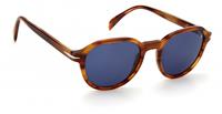 David Beckham zonnebril 1044/S heren cat. 3 rond bruin/blauw