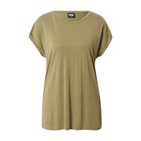 URBAN CLASSICS curvy shirt T-Shirts oliv Damen 