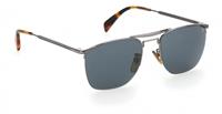 David Beckham zonnebril 1001/S cat.3 wayfarer RVS zilver/grijs