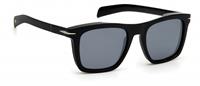 David Beckham zonnebril 7000/S heren cat.3 wayfarer zwart/zilver