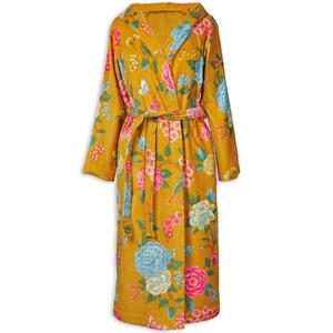 Pip Studio Good Evening Bathrobe Yellow S
