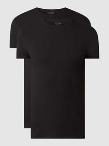 Puma Basic T-shirt Crew Tee 2 pack-Black-L