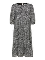 SELECTED FEMME Midikleid SLFVIOLE 3/4 MIDI AOP DRESS B NOOS