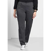 Sheego Bengalin-Hose Stoffhosen grau Damen 