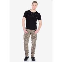 CIPO & BAXX T-Shirt T-Shirts schwarz Herren 