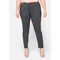 Sheego Bengalin-Hose Stoffhosen grau Damen 