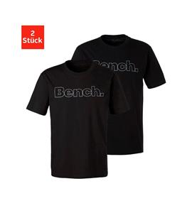 Bench. T-shirt met bench-print voor (Set van 2)