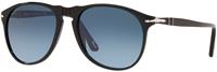 PERSOL Zonnebril 9649 95/Q8 Zwart Blauw Verloop | Sunglasses