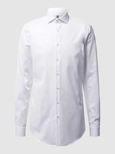 Jake*s Slim fit zakelijk overhemd met extra lange mouwen