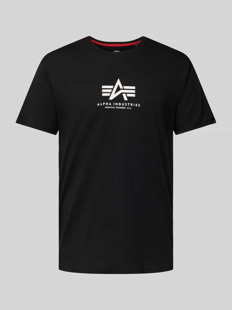 Alpha Industries Shirt met ronde hals Basic T ML