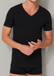 Schiesser T-shirt met stretch in set van 2 stuks