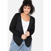 Sheego Bolero Strickjacken schwarz Damen 