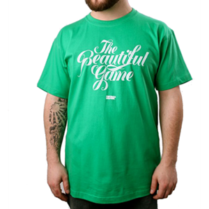 Sportus.nl FootballCulture - The Beautiful Game T-shirt - Groen