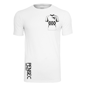 Sportus.nl Heurtefeu - Pensec 1985 Stretch Cycling T-Shirt - White
