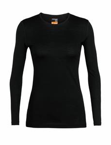Icebreaker Funktionsshirt 200 Oasis Funktionsshirts schwarz Damen 