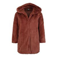 urbanclassics Damesjas in grote maat met capuchon Urban Classics Teddy