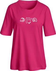 Your Look... for less! Dames Shirt framboosrood Größe