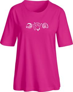 Your Look... for less! Dames Shirt fuchsia Größe