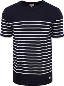 Armor-Lux Etel T-Shirt Strepen Navy