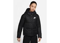 Nike Plus Size Tape Jacke Damen - Damen, Black/Black/White