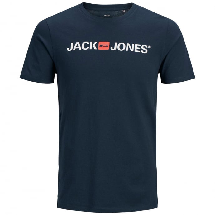 Jack & Jones PlusSize T-shirt CORP LOGO TEE t/m maat 6xl