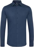 Desoto Hemd Bügelfrei Modern Kent Indigo Blau