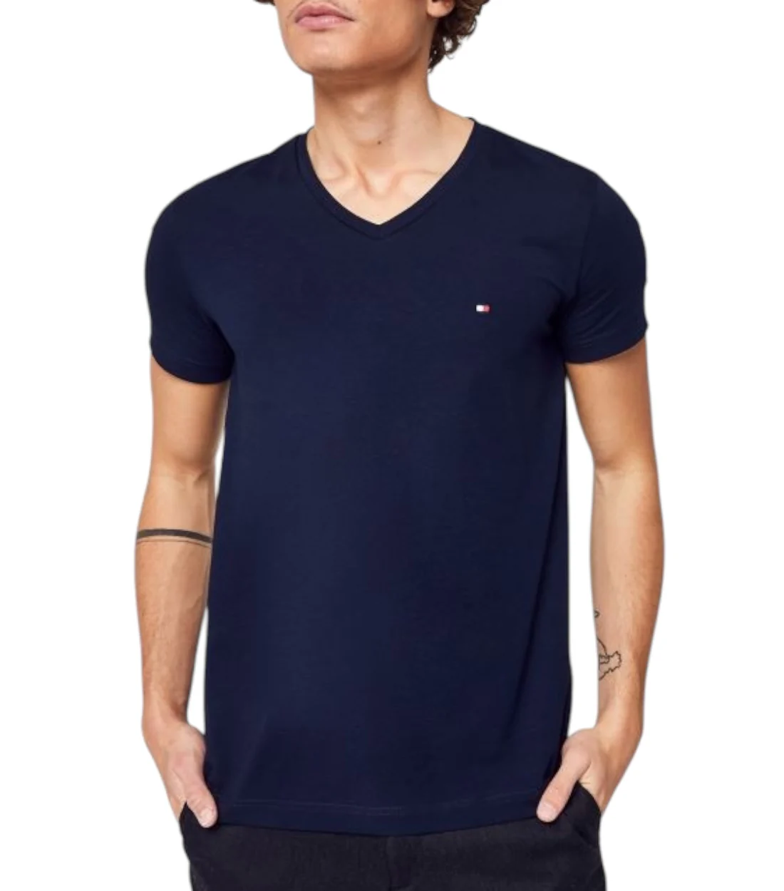 TOMMY JEANS T-shirt TJM ORIGINAL JERSEY V NECK TEE