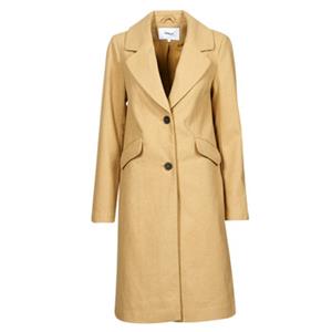 Only Wool Coat Dames Bruin