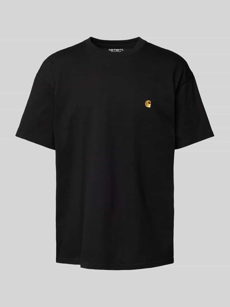 Carhartt Work In Progress T-shirt met logostitching, model 'CHASE'