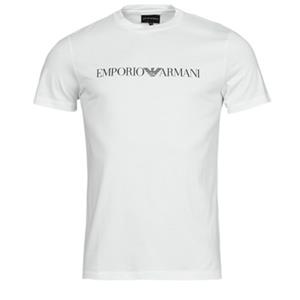 Emporio Armani T-shirt van katoen met labelprint