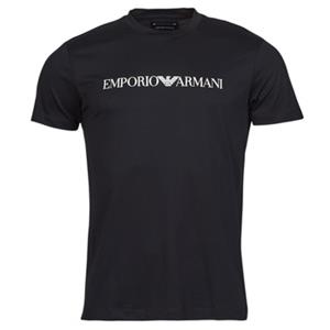 Emporio Armani T-shirt van katoen met labelprint