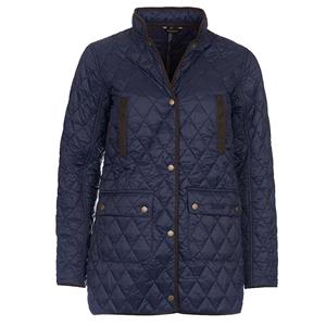 Barbour Dames Quilt Gladioulus Navy