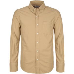 Colorful Standard Overhemd Khaki